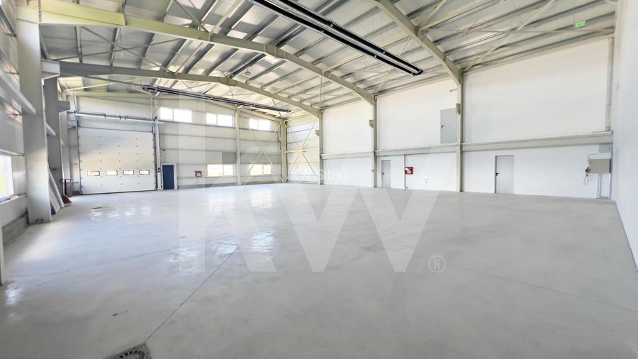 DE ÎNCHIRIAT — Hală producție/depozitare + birouri. Parcul Industrial Vest-Sibiu - 4