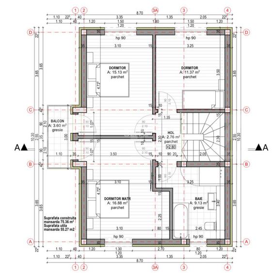 Casa deosebita Sacele, 4 camere pozitie la intrare in sacele materiale premium - 4