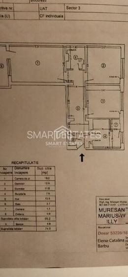 3 camere la 2 minute metrou Dristor | etaj 2 - 10