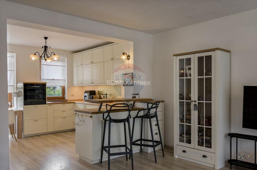 Pipera | 4 camere | semineu + piatra naturala | bucatarie elegantă - 6