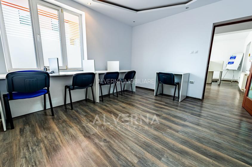 Spatiu birou 100mp | 3 camere | parter | parcare | zona Intre Lacuri - 9
