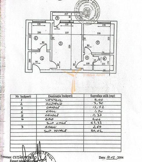 Petre Ispirescu | 2 camere | 50mp | et 9/10 |  centrala proprie | 80.000 euro - 15