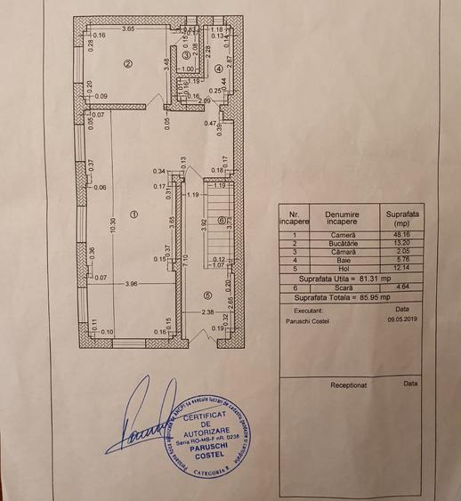 Vila 2005,metrou Brancoveanu 14 min, P+1, su 200mp, 5 camere,3 bai, teren 200 mp