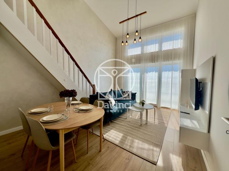 Penthouse 3 camere+2 bai, buc. separata, mobilat si utilat, INTABULAT