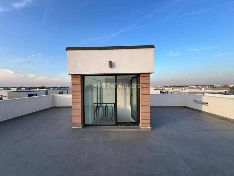 Vilă individuală P+1 cu rooftop 60 mp | 4 camere | 300 mp teren | 0% comision - 22