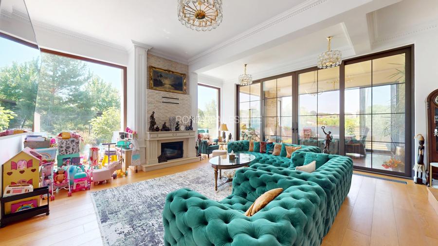 Imobil  de lux pe malul lacului cu ponton, complet mobilat si utilat - 15