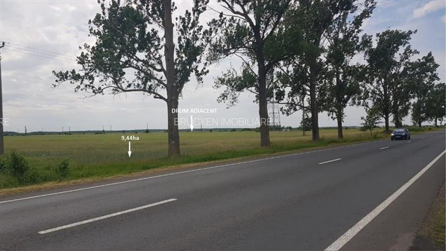 TEREN CU POTENTIAL INDUSTRIAL/ SERVICII | 9,44 HA | ARAD, PECICA - 4