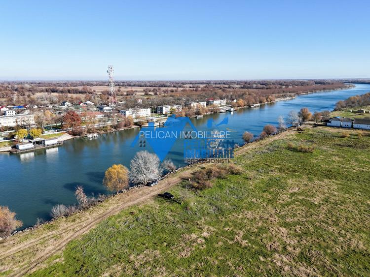 Teren intravilan VULTURU, 5.432 MP, front la Dunare 36 ML - 11