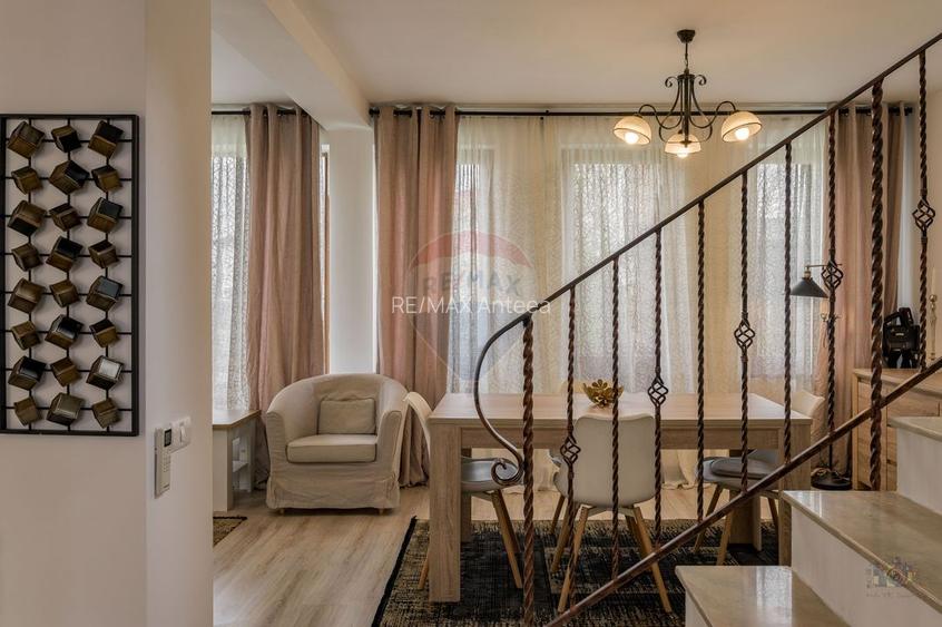 Pipera | 4 camere | semineu + piatra naturala | bucatarie elegantă - 15