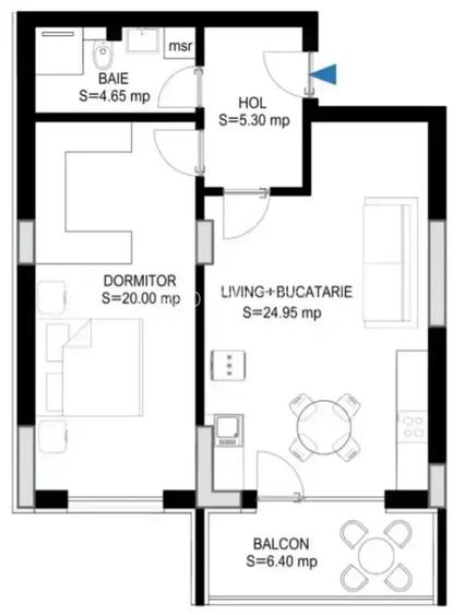 Apartament 2 Camere Deosebit Luminos Metrou Nicolae Teclu - 2