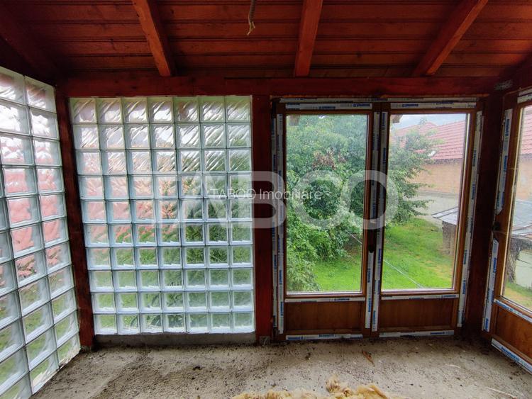 Comision 0% Casa tip duplex de vanzare 6 camere cu teren Saliste Sibiu - 15