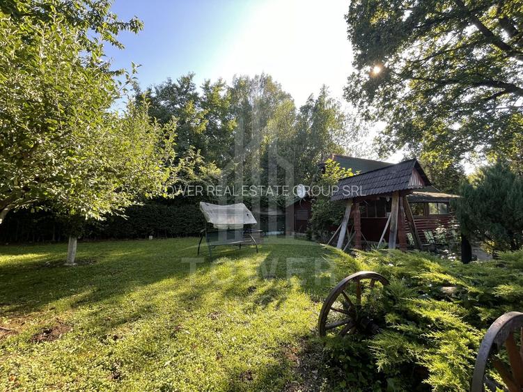 Teren deosebit cu cabană din lemn, Tocile – locație liniștită - 2