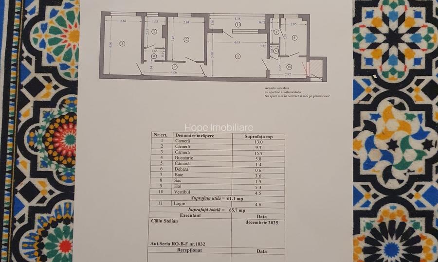 Emil Racovita-Aleea Terasei-apartament 3 camere - 15