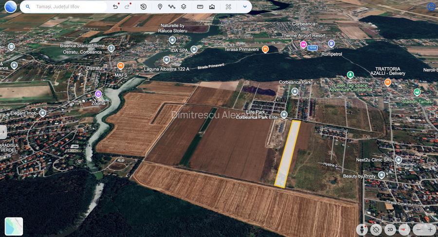 Teren pentru dezvoltare cartier vile – Corbeanca - 3