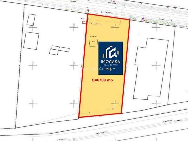 Teren Intravilan comercial, Industrial, zona industriala West Arad. - 2