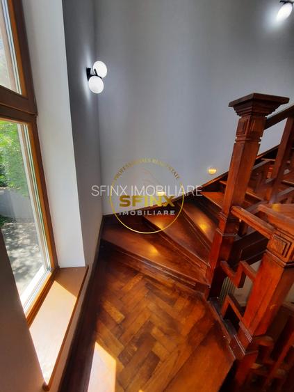 Cotroceni, inchiriere vila eleganta 11 camere, renovata, pentru birouri - 29