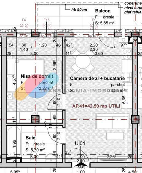Apartament 2 camere, 42.5mp, parcare inclusa-Apahida - 5