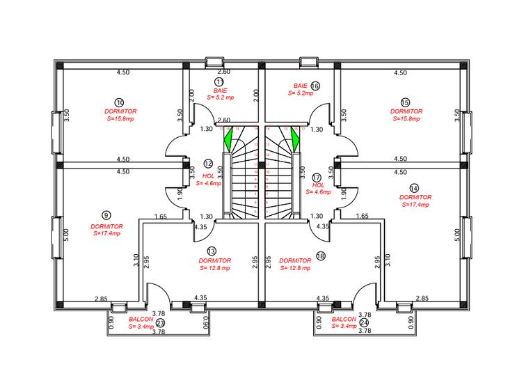 Duplex nou, P+M, Moșnița Veche, Drumul Boilor, comision 0%