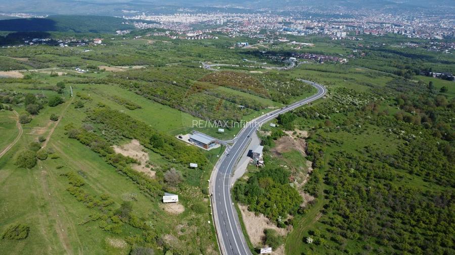 Teren 2685 mp cu panoramă Feleacu. Proiect rezidențial - 2