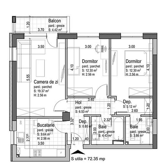 Apartament la prima închiriere, Victory - Casa Nobel.