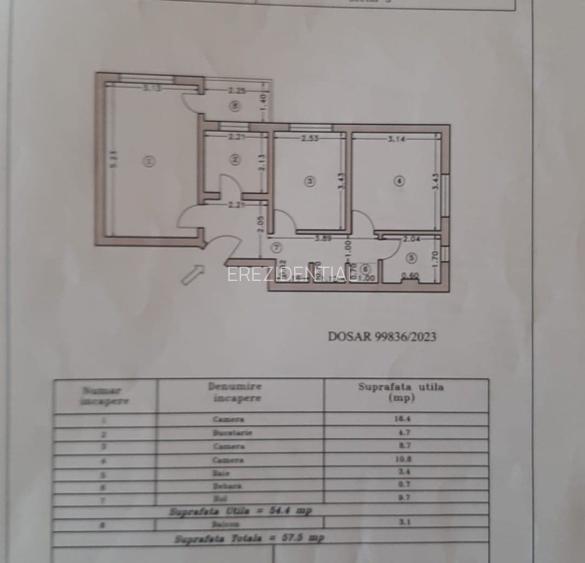 Apartament 3 camere  decomandat – Auchan Titan - 13