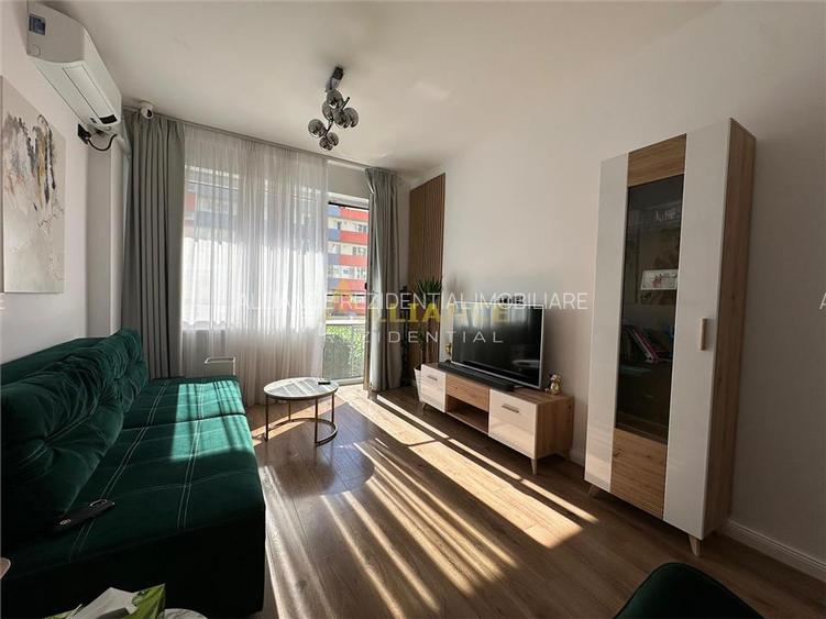 APARTAMENT LUX 2 camere MOBILAT cu GRADINA bloc NOU - 15