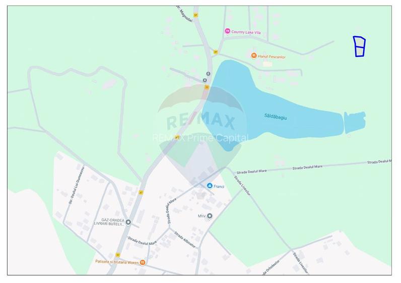 Teren intravilan 897 mp, Săldăbagiu de Munte, zona Hanul Pescarilor - 2