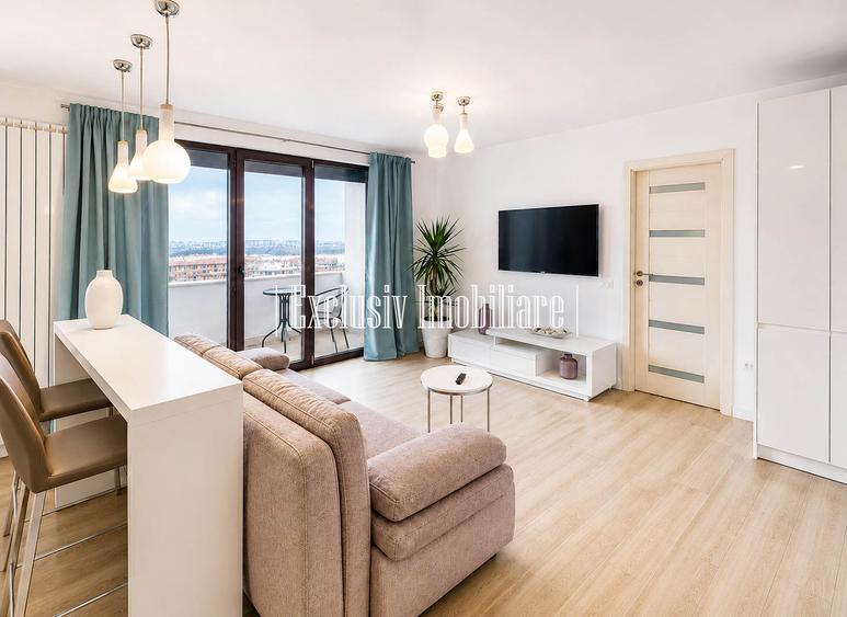 Vedere la Lac! Apartament cu 2 bai - Plaja Reyna - Parcare Privata Acoperita