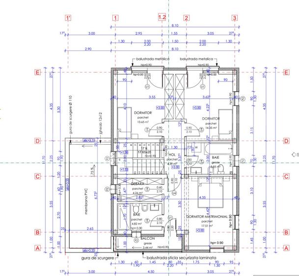Casa moderna, la standard NZEB, 800 mp teren, Sopor