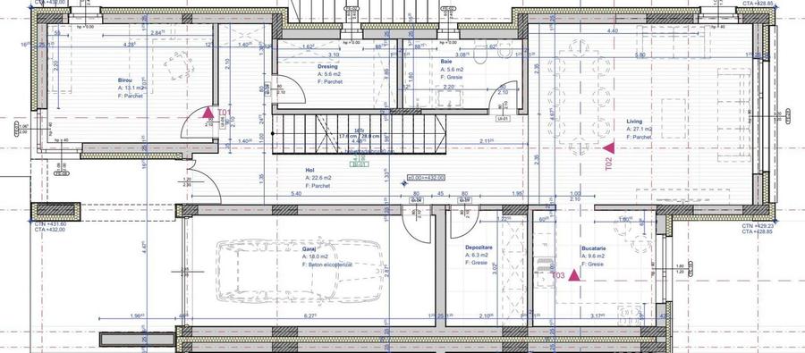 Casa cu 300mp utili, 612mp teren, zona linistita si intima, Borhanci