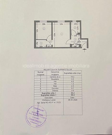 Apartament 2 camere, Trivale, Pitești- idealimob.ro - 7
