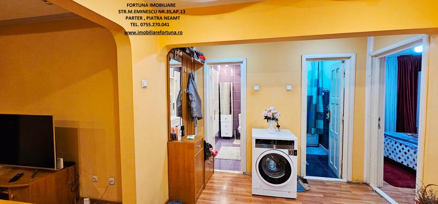 Apartament 3 camere decomandate,imbunatatiri, boxa,loc parcare,C-lea Romanului