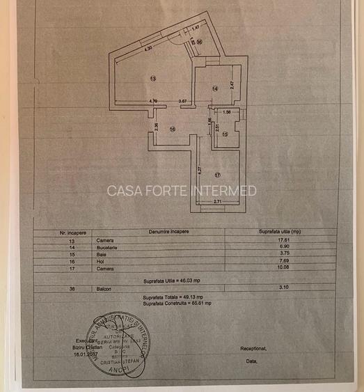 Apartament 2 camere  Mamaia  Summerland 105000 euro - 12