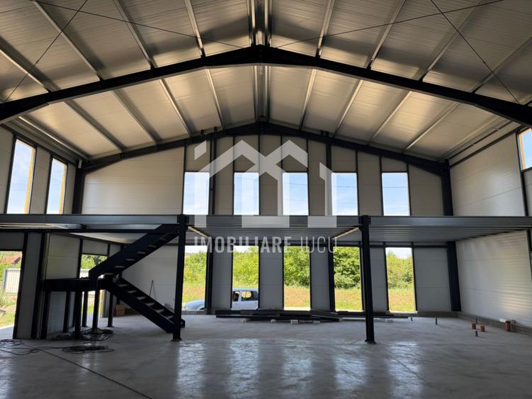Hala + Birouri 600 mp Echipată | Jucu Industrial | Acces TIR | 3.800€