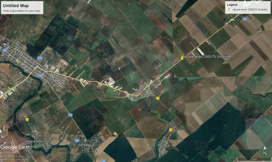 DN 2, stradal, Șindrilița, 2500/75, bun benzinarie, hala, showroom, etc, 25 e/mp