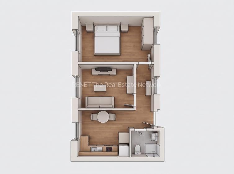Apartament renovat, parter, lângă Mall Vitan, centrala proprie - 1