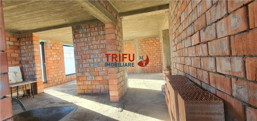 Casa la rosu S+P+M toate utilitatile de vanzare Alba Micesti