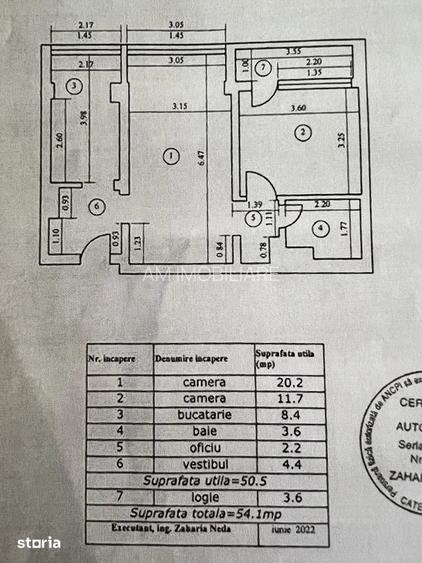 AP. 2 CAMERE - BLOC REABILITAT, NEMOBILAT, PRETABIL BIROU, METROU - 4