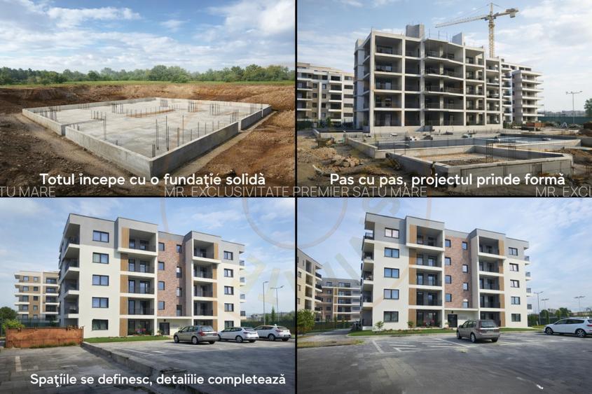 De vânzare apartament 2 camere Smarald City Satu Mare - 13