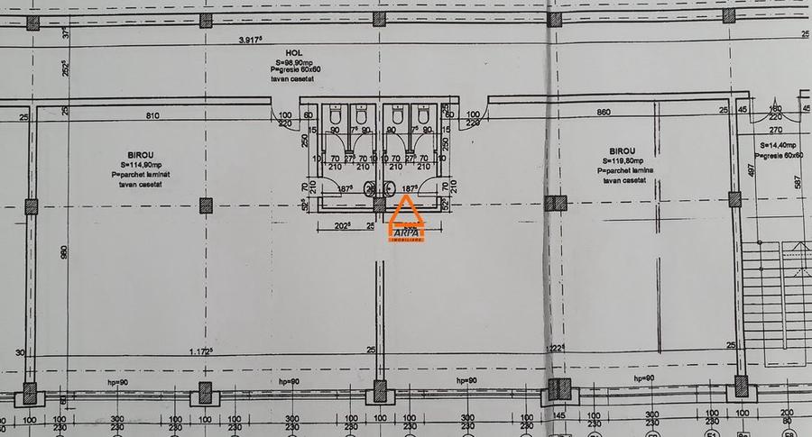 Spatiu comercial - Birouri - 235 mp - Podu Ros