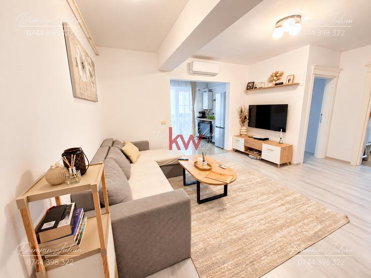 Apartament 2 camere, mobilat și utilat, parcare inclusă – Valea Lupului
