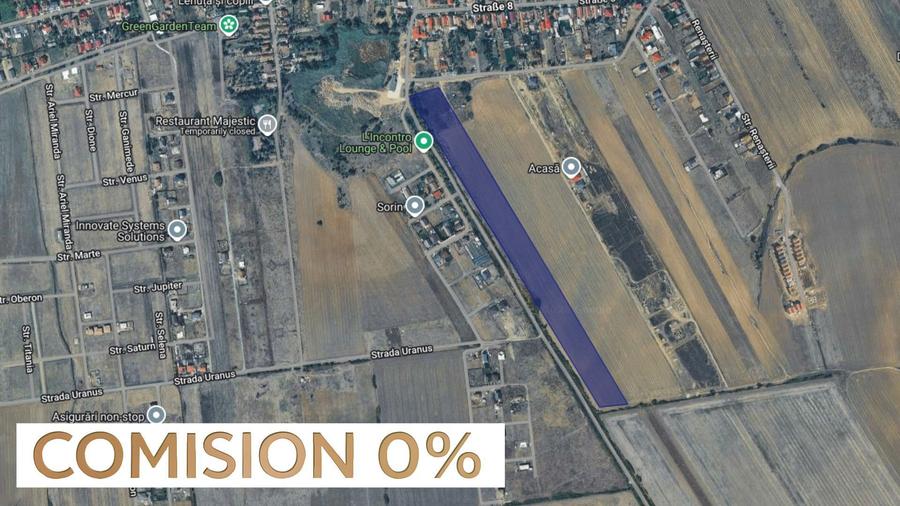 COMISION 0 | Terenuri 500 - 700 mp| Individuala sau Duplex | Săcălaz
