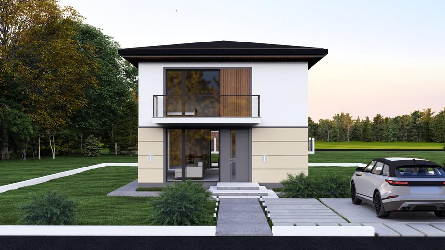 CASA INDIVIDUALA , 4 CAMERE, 2 BAI, 500 mp teren, MOLDOVA MALL