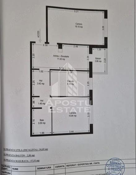 Apartament 3 camere de vanzare, Aradului, Timisoara