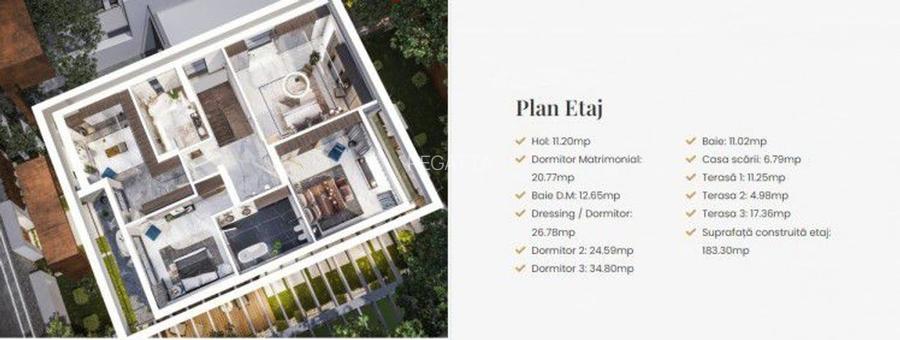 Vila smart exclusivista de vanzare zona Scoala Americana - Padurea Baneasa - 2