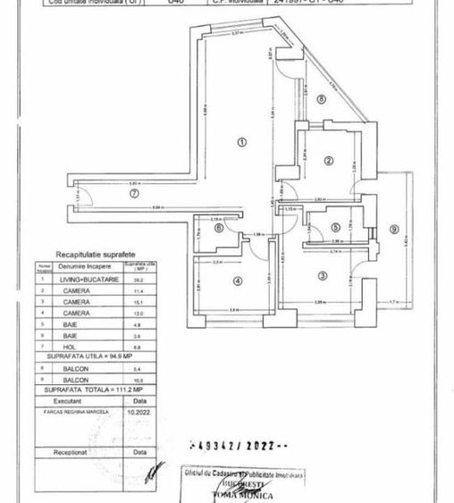 APARTAMENT 4 CAMERE VIILOR-PARCUL CAROL
