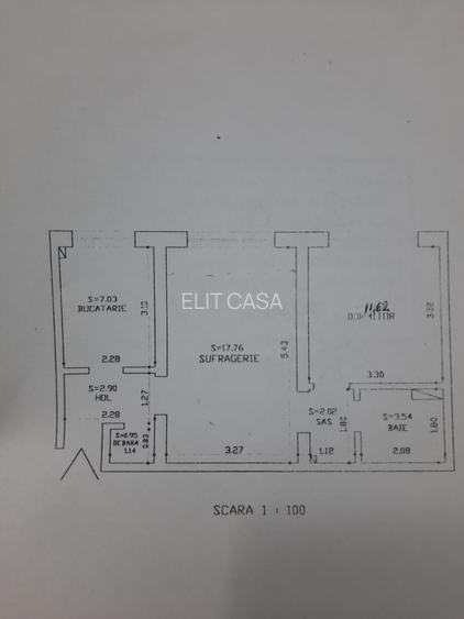 Apartament cu 2 camere, zona Podu Ros - 3