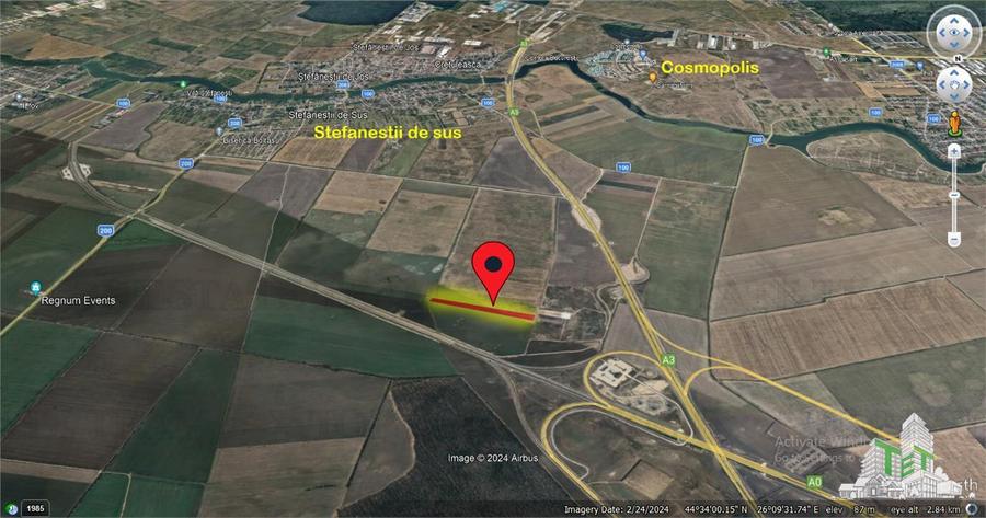 Teren intravilan de vanzare in Stefanesti