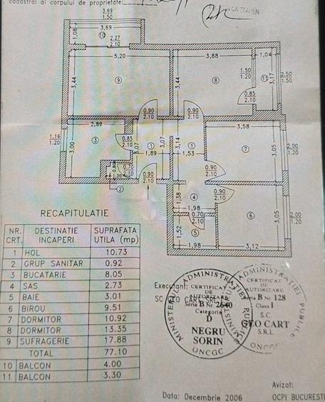 4 camere | Titan | Decomandat | 1974 anvelopat