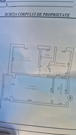 Apartament 2 camere Tomis Nord - Banca Religiilor 95000 euro